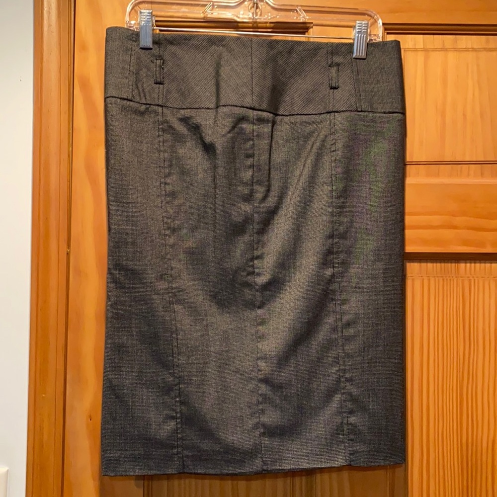Stooshy Women’s Professional Pencil Skirt in Grey